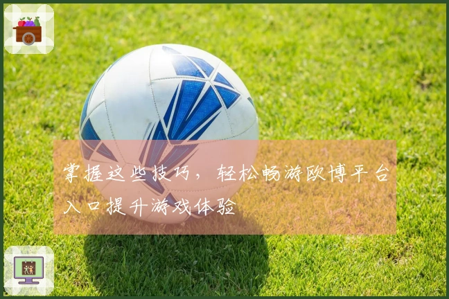 掌握这些技巧，轻松畅游欧博平台入口提升游戏体验